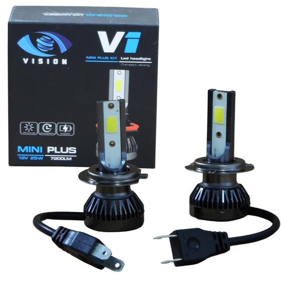 Ultra Led Vision Mini 7200 Lumens 6.500k V1 H7 - Vision V1 - Lâmpada ...