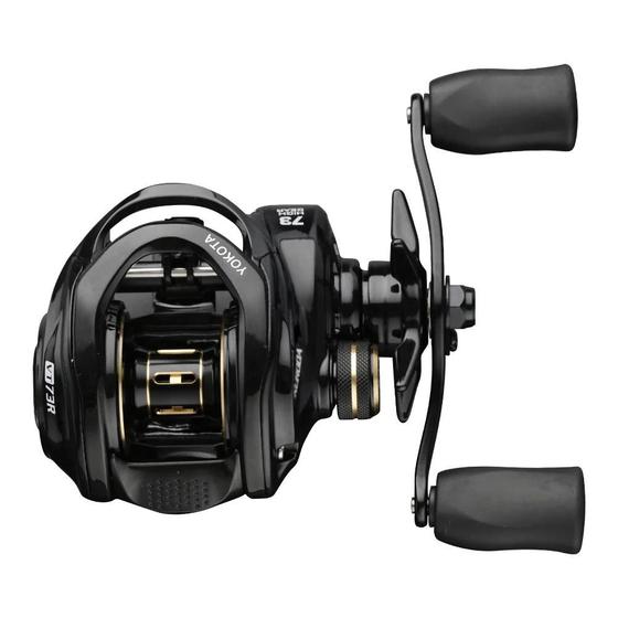 Imagem de Ultra Light Baitcasting Fishing Reels, Carretel de fundição para Bass e Pike, Enfrente Max Drag, 8kg