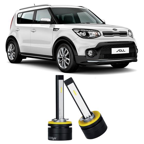 Imagem de Ultra Super Led Farol Milha Kia Soul  H27 6000k