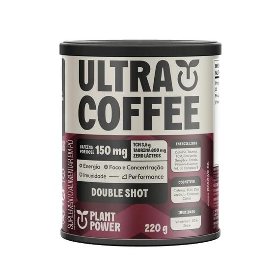 Imagem de Ultracoffee Double Shot Vegano com Vitaminas e Minerais 220g