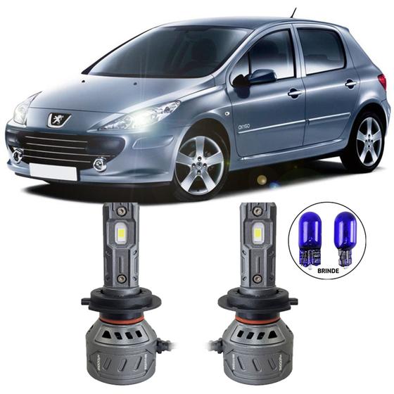 Imagem de Ultraled Farol Baixo 6000k 55w 10.000lm Peugeot 307