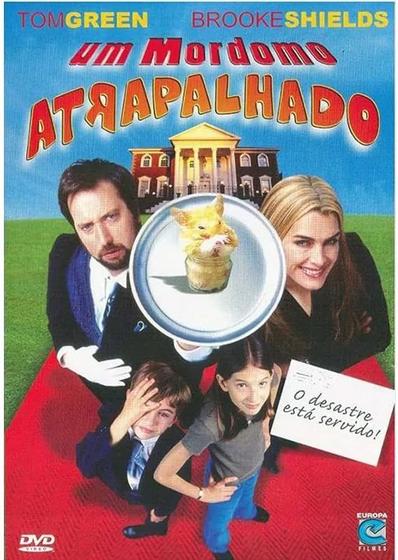 Imagem de um mordomo atrapalhado dvd original lacrado