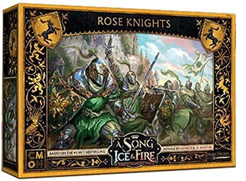 Imagem de Uma canção de gelo e miniaturas de mesa de fogo Rose Knights Caixa de  Jogo de Estratégia para Adolescentes e Adultos  Idade 14+  2+ Jogadores  Tempo médio de jogo 45-60 minutos  Feito por CMON