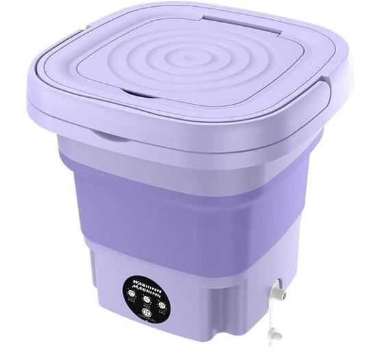 Imagem de Uma solução compacta para suas necessidades de lavanderia: Mini Lavadora Portátil para Casa!