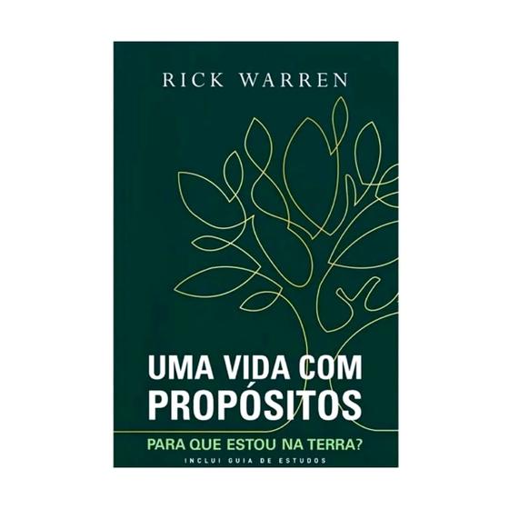 Imagem de Uma Vida com Propósitos: Para que Estou na Terra  Rick Warren  Brochura
