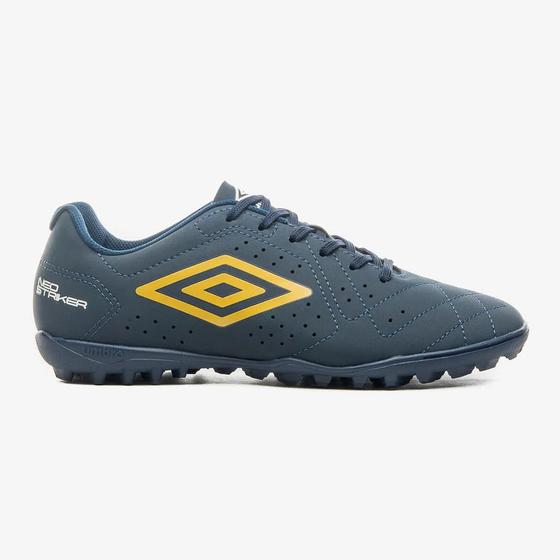 Imagem de Umbro Society Neo Striker Masculina Marinho/Dourado/Branco