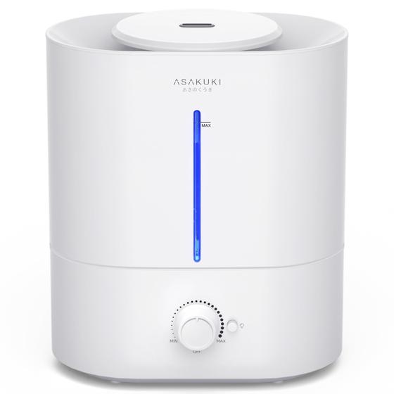 Imagem de Umidificador ASAKUKI ZH001 - 4L com Difusor e Luz Noturna - Névoa Fria