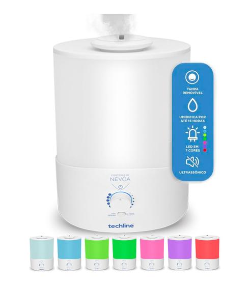 Umidificador de Ar Aromatizador Tratar Rinite Asma Sinosite 2,5 litros ...