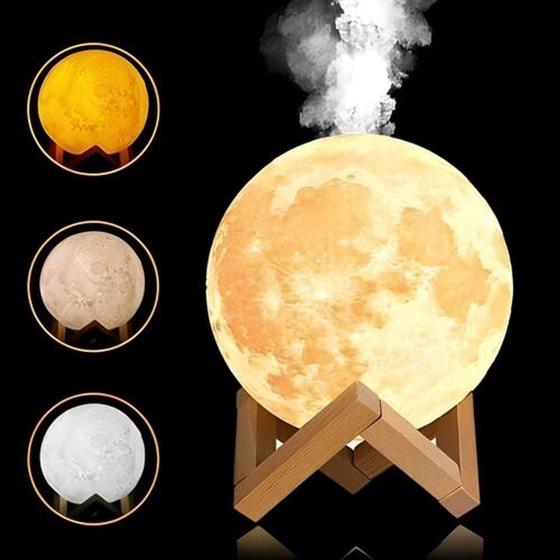 Umidificador De Ar E Aromatizador Lua Cheia Lehmox Grande 2400ml Menor preço em Umidificador De Ar E Aromatizador Lua Cheia Lehmox Grande 2400ml