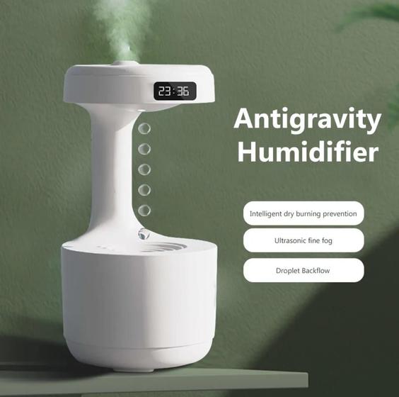 Umidificador de Ar e Difusor de Aromas - Efeito Antigravidade Menor preço em Umidificador de Ar e Difusor de Aromas - Efeito Antigravidade