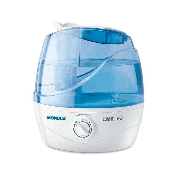 Umidificador de Ar Mondial Nua-02 Ultrassônico Bivolt Comfort Air 2 Menor preço em Umidificador de Ar Mondial Nua-02 Ultrassônico Bivolt Comfort Air 2