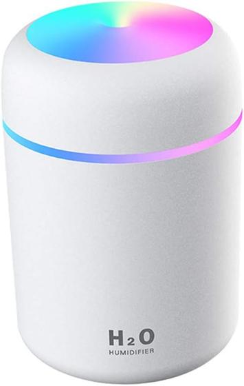 Imagem de Umidificador de ar Umidificador De óleo De Aroma USB Pulverizador Fresco De Névoa Com Led
