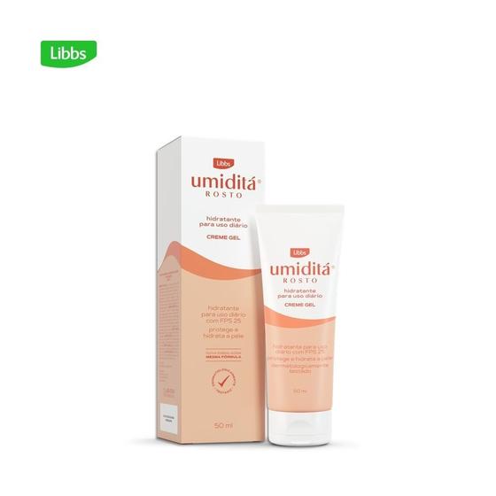 Imagem de Umiditá Rosto Creme Gel Hidratante FPS25 50ml