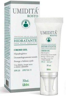 Imagem de Umiditá Rosto Hidratante Peles Sensíveis 50ml