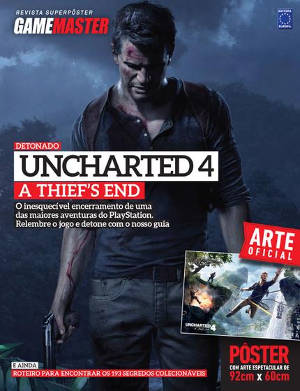 Imagem de Uncharted 4 - A Thief's End: Revista Superpôster - O Inesquecível Encerramento de Uma das Maiores