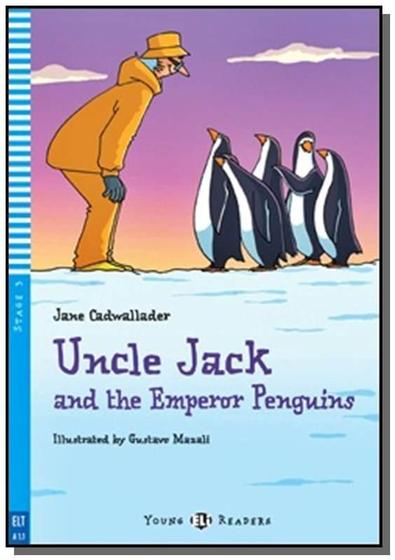Imagem de Uncle jack and the emperor penguins a1.1 - with audio cd - HUB EDITORIAL