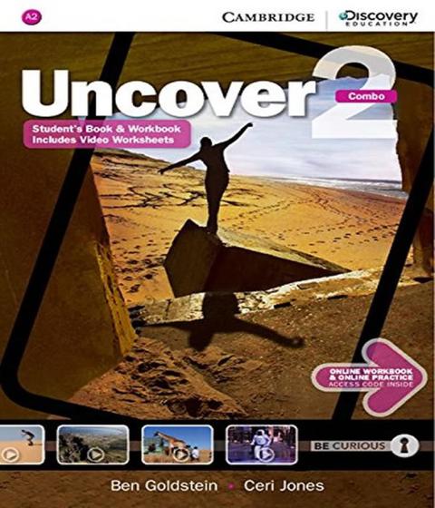 Imagem de Uncover level 2   full combo with online workbook and online practice