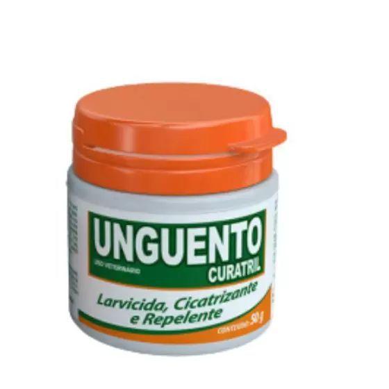 Imagem de Unguento Curatril 50g Larvicida Cicatrizante Repelente Creme