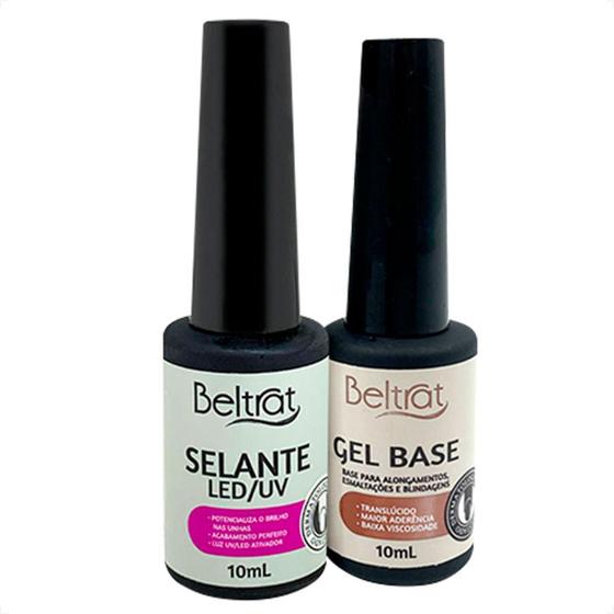 Imagem de Unha De Gel Kit Beltrat Selante E Gel Base Unhas Decoradas