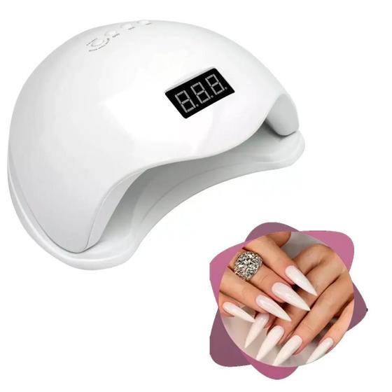 Imagem de Unhas Cabine Uv Led Gel Mini Unha Cor 110V/220V