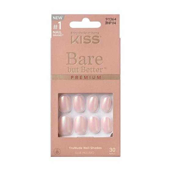 Imagem de Unhas Postiças KISS Bare But Better Mocha - Cor Nude Clara