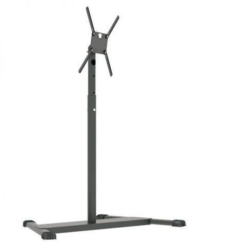 Imagem de UNI PRO T 1 Pedestal de chão para TV tela plana 56 pol 1200 a 1800 cms PRETO