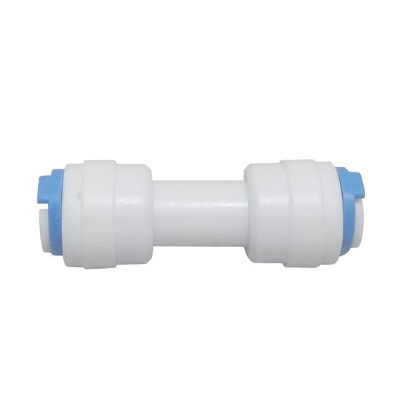 União Emenda Para Mangueira 1/4 Purificador Compatível - 24 Horas Filtros Imagem de União Emenda Para Mangueira 1/4 Purificador Compatível