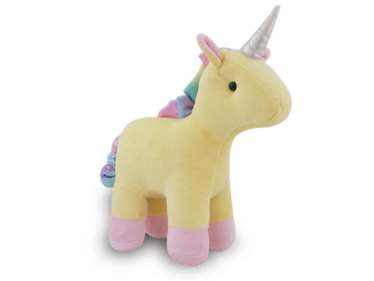 Imagem de Unicórnio de Pelúcia 30cm Decoração Infantil Anti-alérgico