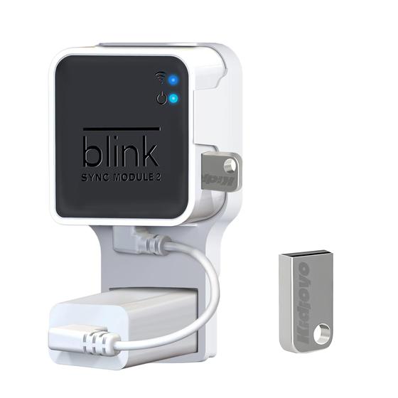 Imagem de Unidade Flash USB 256GB + Suporte de Parede para Blink Sync 2 - Organize e Economize Espaço