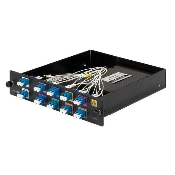 Imagem de Unidade Passiva Mux Mikrotik Demux Cwdm Mux8A 8 Portas