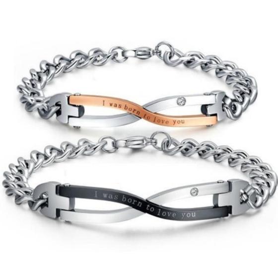 Imagem de Unidade Pulseira  Banhada Ouro  Ou Ródio Masculino ou  Feminino