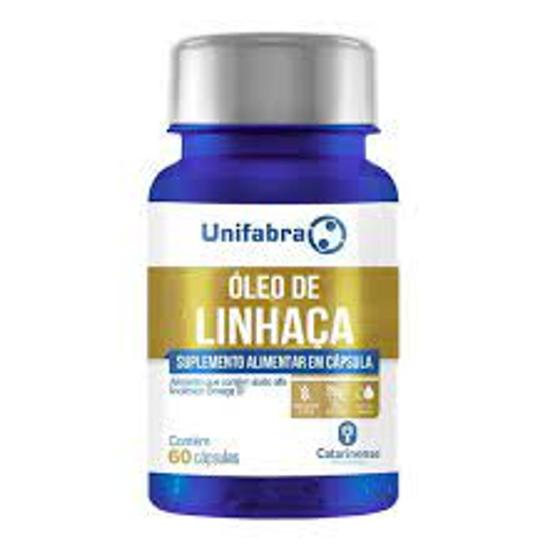 Imagem de Unifabra oleo de linhaça 1000mg c/ 60cps