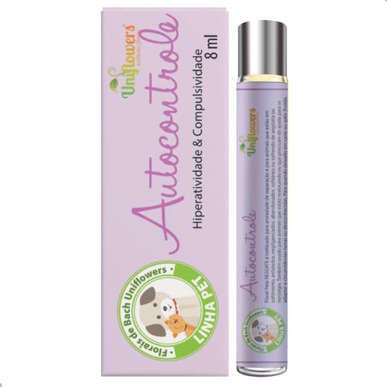 Imagem de Uniflowers Floral De Bach Pet Roll-On Autocontrole 8Ml