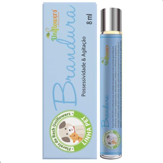 Imagem de Uniflowers Floral De Bach Pet Roll-On Brandura 8Ml Agitados