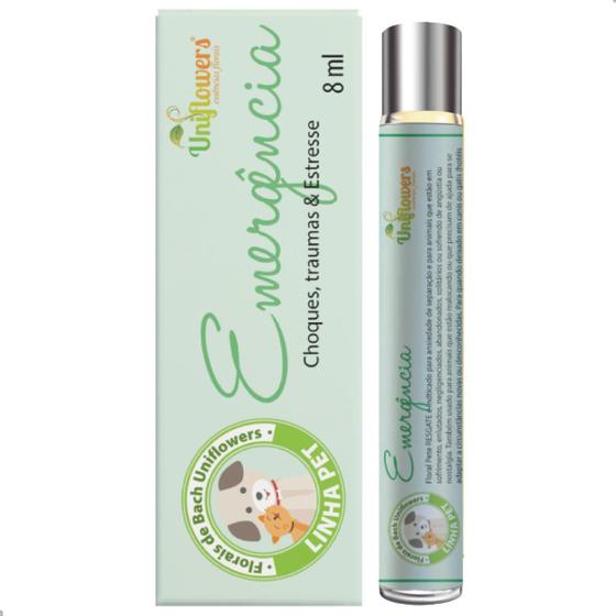 Imagem de Uniflowers Floral De Bach Pet Roll-On Emergência 8Ml Emoções