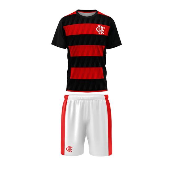 Imagem de Uniforme Flamengo Infantil Conjunto Mini Craque Oficial Jr