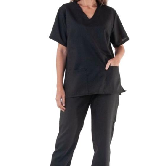 Imagem de Uniforme Hospitalar Scrub Dentista Gabardine Premium Ph - S