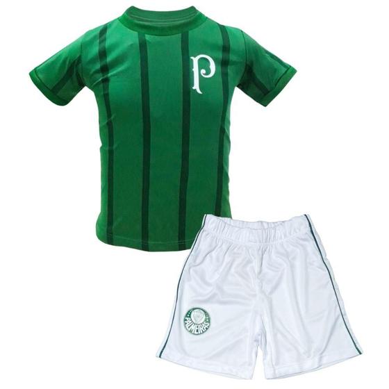 Imagem de Uniforme Infantil Palmeiras Listrado Oficial