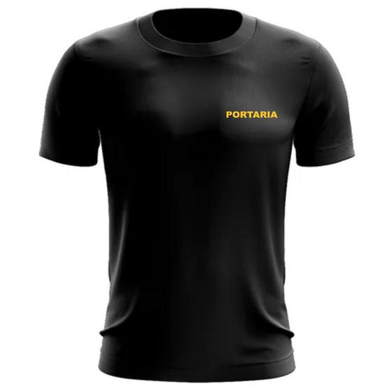 Imagem de Uniforme Tático Portaria Segurança Camiseta Malha Dry Fit