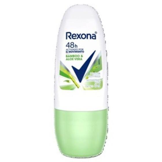 Imagem de Unilever Antitranspirante Rexona Feminino Rollon Bamboo & Aloe Vera  30ml