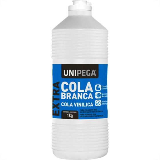 Imagem de Unipega Cola Branca Extra  1Kg