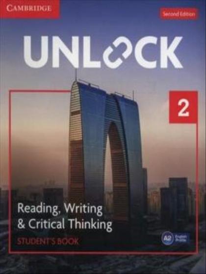 Imagem de Unlock 2 - reading writing and critical thinking student's book with digital pack second edition - CAMBRIDGE UNIVERSITY PRESS DO BRASIL***