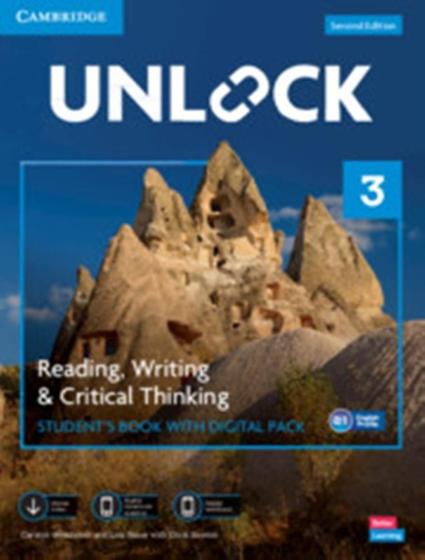 Imagem de Unlock 3 - reading, writing and critical thinking sb with digital pack - 2nd ed - CAMBRIDGE UNIVERSITY