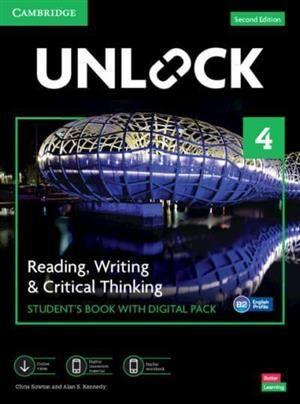 Imagem de Unlock Level 4 Reading, Writing and Critical Thinking StudentS Book With Digital Pack - Unlock - Cambridge University Brasil