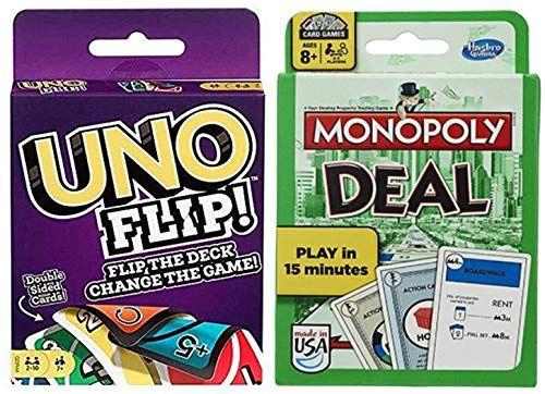 Imagem de Uno Flip! e Monopoly Deal 2-Pack