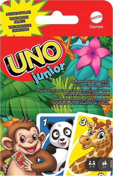 Imagem de UNO Junior - Jogo de Cartas Mattel para Crianças a partir de 3 Anos