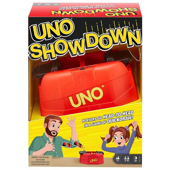Imagem de Uno Showdown Matching Interactive Quickdraw Card Game Família