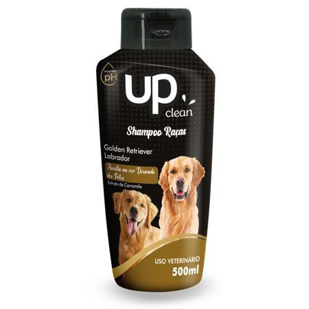 Imagem de Up clean shampoo auxiliar na cor dourada dos pelos 500ml