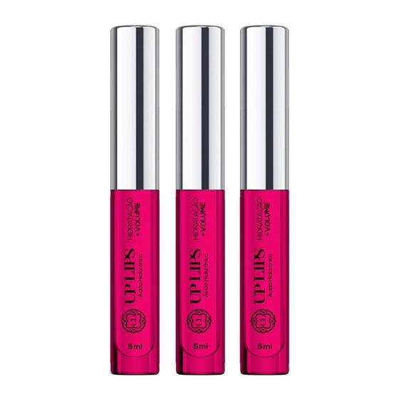 Up Lips Gloss Hialuronico Aumenta Labios 3 Unid Pink Original Loja