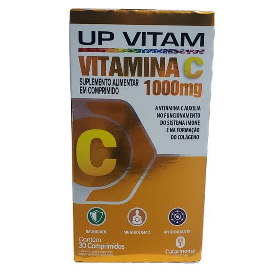 Imagem de Up Vitam C 1000 mg 30 Comprimidos